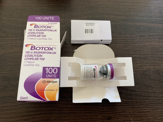 Allergan  100iu wtryskowa toksyna botulinowa usuwa zmarszczki