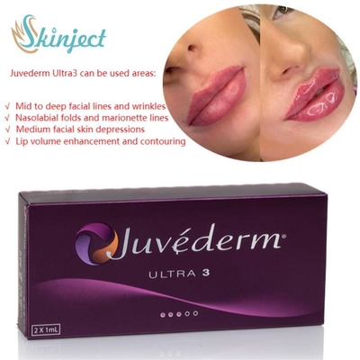 Pielęgnacja twarzy 2x1ml Juvederm Lip Fillers Kwas hialuronowy Dermal Injectable