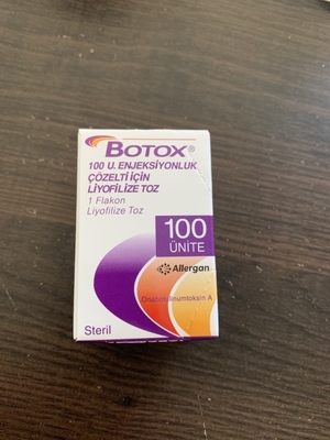 Allergan  1x100iu Toksyna botulinowa typu A 1 fiolka / pudełko