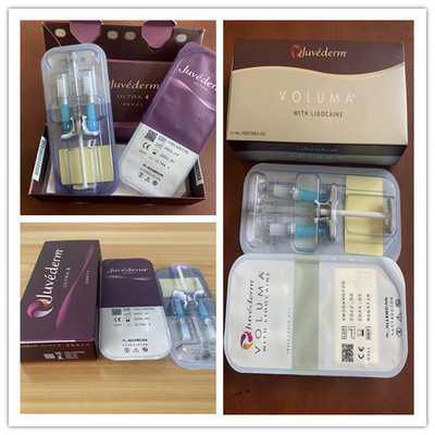2x1ml Juvederm Wypełniacze do ust Wypełniacze skórne z kwasem hialuronowym do wstrzykiwań