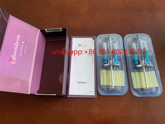 2x1ml Juvederm Wypełniacze do ust Wypełniacze skórne z kwasem hialuronowym do wstrzykiwań