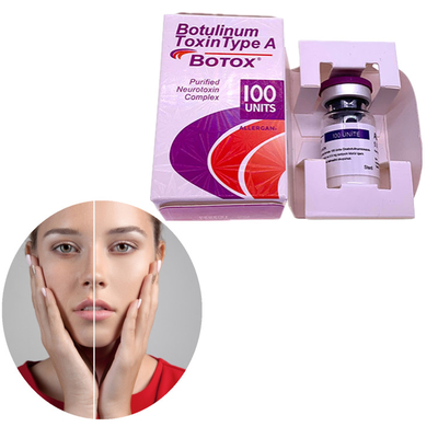 100ui Injection Allergan Cosmetics  do pudru do twarzy Anti Aging Usuń zmarszczki