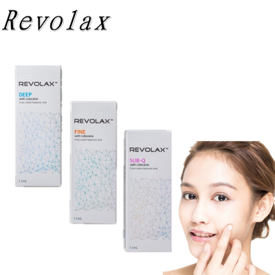 Korea 1,1 ml Revolax Cross Linked Dermal Filler Zastrzyk do objętości twarzy