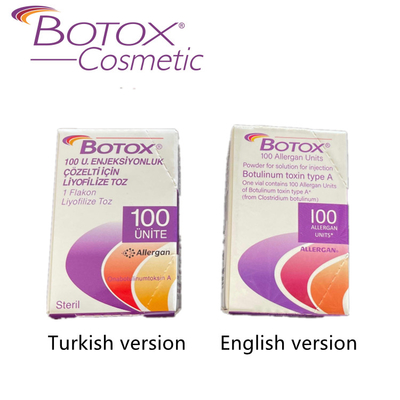 Trwałe 1×100ui Allergan  100 jednostek chłodzenia