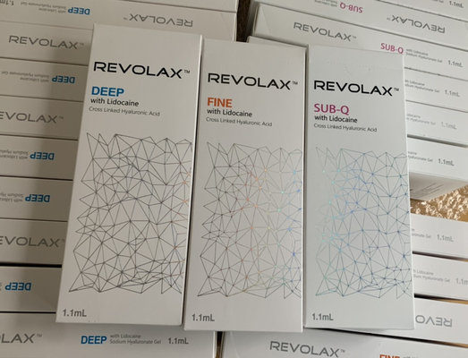 1,1 ml Revolax Hialuronic Acid Dermal Filler Zastrzyki do zastosowań kosmetycznych