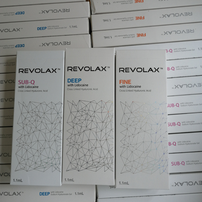 1,1 ml Revolax Hialuronic Acid Dermal Filler Zastrzyki do zastosowań kosmetycznych