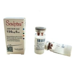 Do wstrzykiwań PLLA Poly- L- kwasu mlekowego w proszku 150 mg/5 ml
