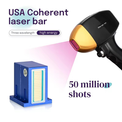 Niestandardowy epilator Bezbolesna usunięcie włosów Stały 808nm Diody Laser System usunięcia włosów usunięcie włosów ciała