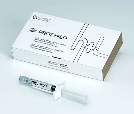 Długotrwały 62 mg 2 ml Wstrzykiwacz wypełniacz skórny Profhilo H+L Hyaluronat sodu