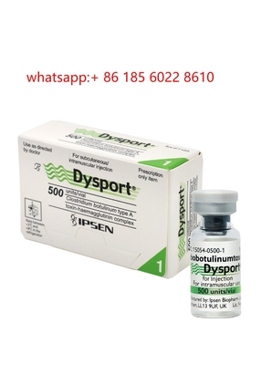 Ipsen 500 jednostek toksyny botulinowej przeciwzmarszczkowej Allergan Botulax Dysport 100iu Wypełniacze skórne