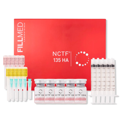 Doświadczanie odmładzającego efektu NCTF 135HA Serum Mezoterapii