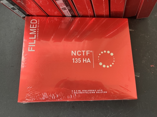 Doświadczanie odmładzającego efektu NCTF 135HA Serum Mezoterapii