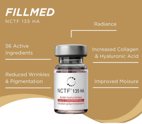 NCTF 135HA Mezoterapia do wstrzykiwania, booster skóry 3ml