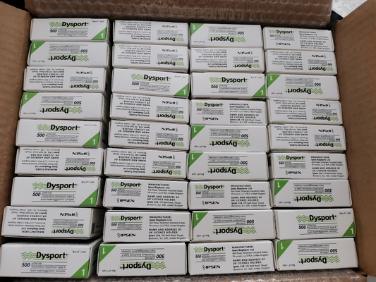 Gorąca Wyprzedaż 500IU Dysport Botox Najlepsze Rozwiązanie dla Kliniki itp.
