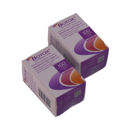 Toksyna botulinowa Allergan 100 jednostek Allergan Botox Kosmetyczny wstrzykiwany preparat przeciwzmarszczkowy
