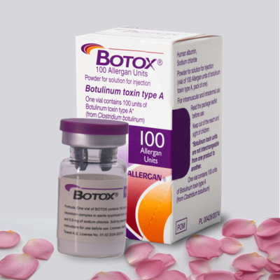Botoks Allergan 100IU Abbive Botox Toksyna Clostridium Botulinum do usuwania zmarszczek twarzy