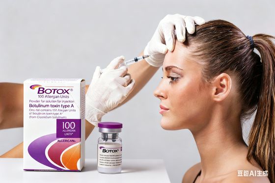 Toksyna botulinowa Allergan Botox 100IU do redukcji zmarszczek i kosmetyki
