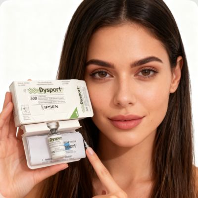 Toksyna botulinowa 500U Dysport redukuje zmarszczki mimiczne i przywraca gładkość skóry