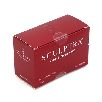 Red Sculptrure 2 fiolki Advanced Collagen- Stimulating Injectable for Facial Volume Restoration & Long- Lasting Skin Rejuvenation