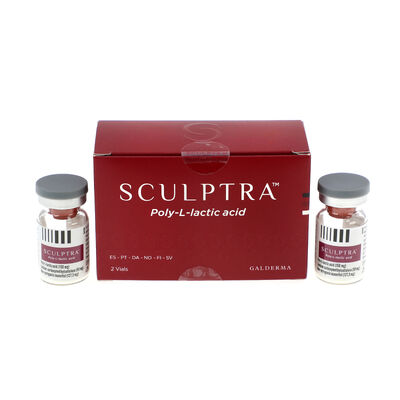 Red Sculptrure 2 fiolki Advanced Collagen- Stimulating Injectable for Facial Volume Restoration & Long- Lasting Skin Rejuvenation