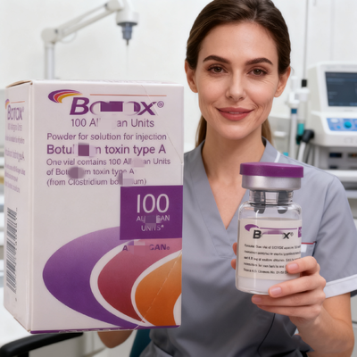 Abbvie Allergan Toxin 100 jednostek Najlepsza toksyna botulinowa typu A na głębokie zmarszczki