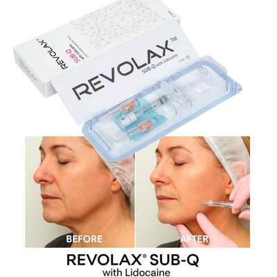 OEM 1.1 ml Revolax Fine Deep Sub-Q Lightweight Dermal Filler dla drobnych linii i subtelnego odmłodzenia skóry