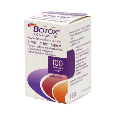 100U Allergan Dysport Lyofilizowane Proszek Przeciwzmarszczkowy Toksyna Botulinowa