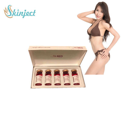 Red Lipolytic Solution 5x10ml Zastrzyki redukujące tkankę tłuszczową