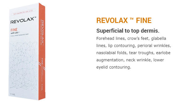 Revolax Kwas hialuronowy Korea Dermal Filler 1,1 ml cienka linia przeciw zmarszczkom