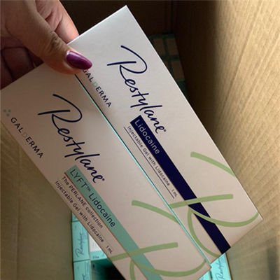 Przeciwzmarszczkowe zastrzyki do twarzy z kwasem hialuronowym 1 ml / pudełko