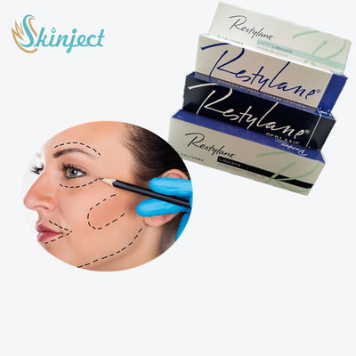 Przeciwzmarszczkowe zastrzyki do twarzy z kwasem hialuronowym 1 ml / pudełko