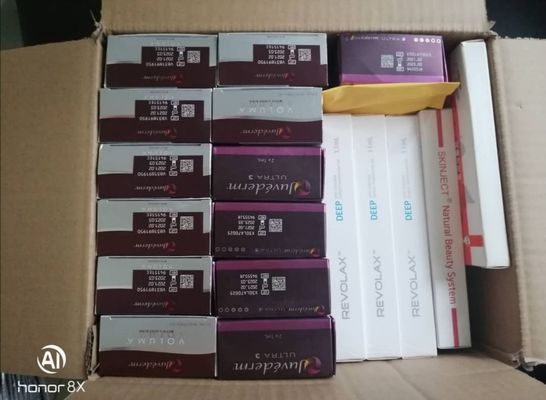 24 mg / ml Juvederm Kwas hialuronowy Wypełniacze do twarzy 2x1ml