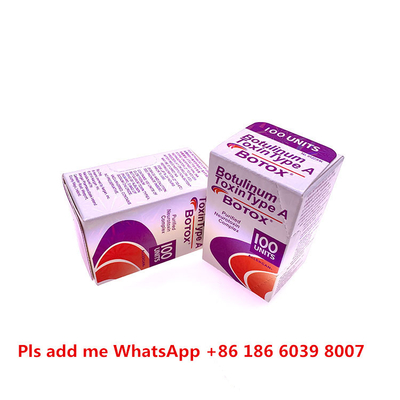 Wstrzyknięcie toksyny botulinowej Allergan Btx 50u 100u 200u Typ wtrysku