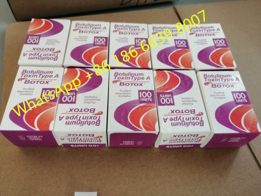 Wstrzyknięcie toksyny botulinowej Allergan Btx 50u 100u 200u Typ wtrysku