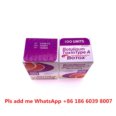 Allergan Btx Botulinum Toxin 100ui Botax Injection Toxina Botulinica w białym proszku
