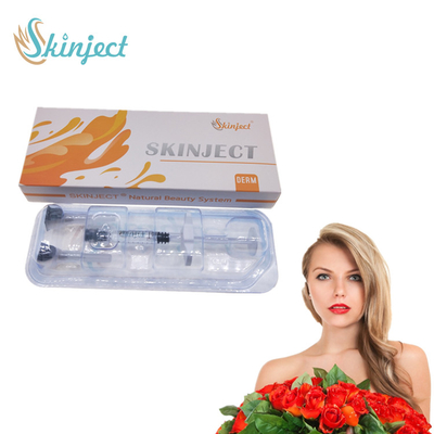 Skinject 2 ml usieciowane wypełniacze do ust z kwasem hialuronowym do wstrzykiwań