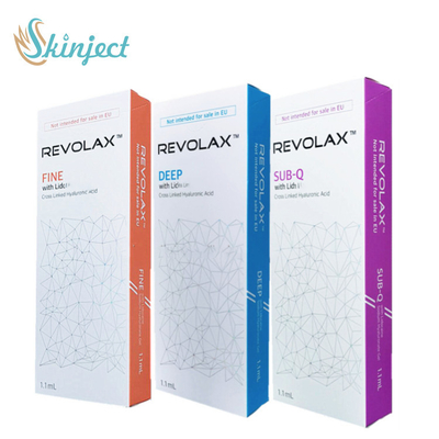 Głęboki kwas hialuronowy do wstrzykiwań Revolax Dermal Filler 24 mg / ml HA