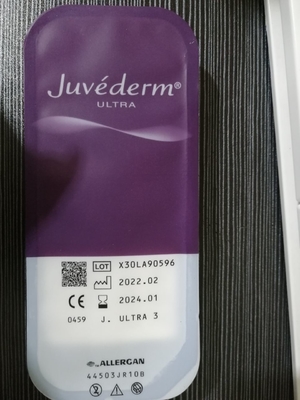 Wypełnianie twarzy Wypełniacz ust Juvederm ultra 3 Wypełniacz skórny z kwasem hialuronowym