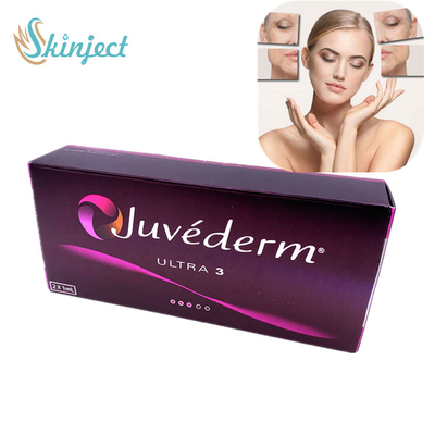 Juvederm Ultra 3 do wstrzykiwań z kwasem hialuronowym wypełniacze do twarzy wstrzykiwanie wypełniaczy skórnych