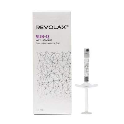 Revolax Fine Deep Sub-Q Wypełniacz skórny z kwasem hialuronowym o długotrwałym działaniu