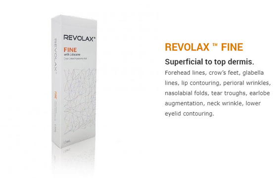 24 mg / ml HA Revolax Wypełniacz skórny 1,1 ml ze znakiem CE