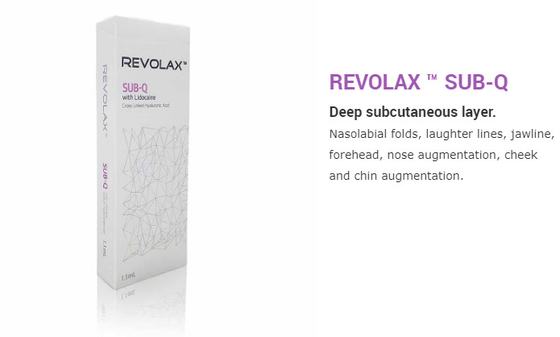24 mg / ml HA Revolax Wypełniacz skórny 1,1 ml ze znakiem CE