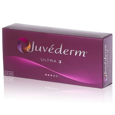 Juvederm Ultra3 wstrzykiwany kwas hialuronowy do wypełniacza ust 2x1ml