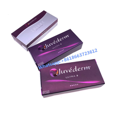 Juvederm Ultra 3 i Ultra 4 Wypełniacz do twarzy z kwasem hialuronowym do ust