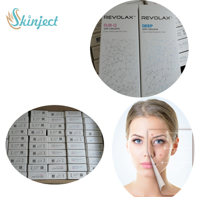 Wstrzyknięcie 1,1 ml Revolax Lip Filler Usieciowany kwas hialuronowy