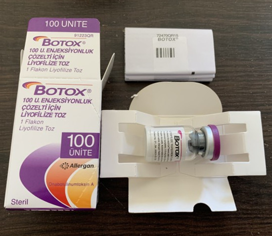 Allergan  1x100iu Toksyna botulinowa typu A 1 fiolka / pudełko