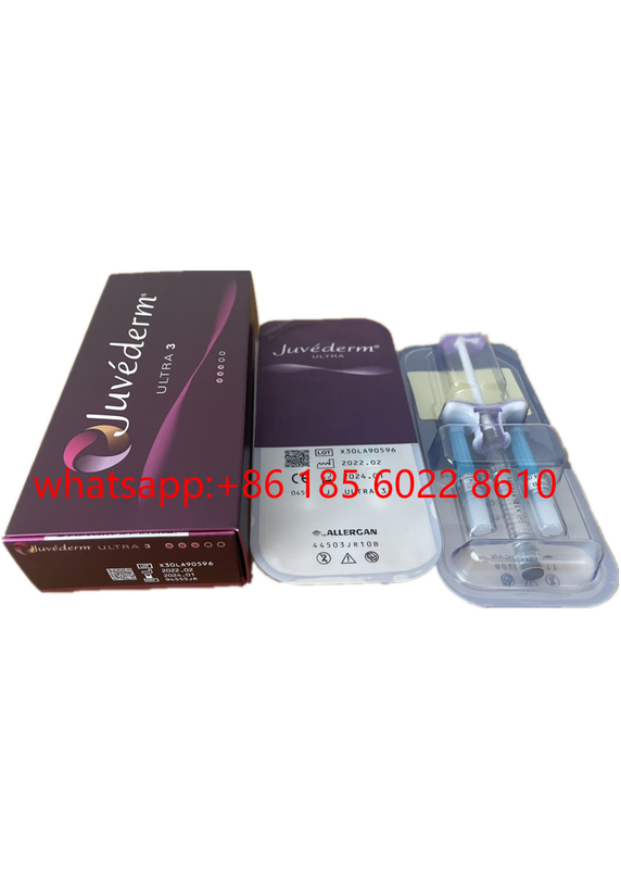 Juvederm Ultra 3 2x1ml Kwas hialuronowy Linie twarzy Wypełniacze skórne do seksownych ust