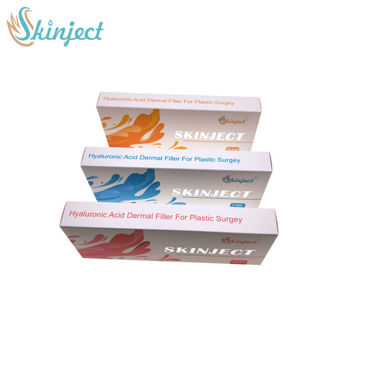 Produkty kosmetyczne Skinject 2ml kwas hialuronowy do wstrzykiwań wypełniacz skórny z Lido do twarzy