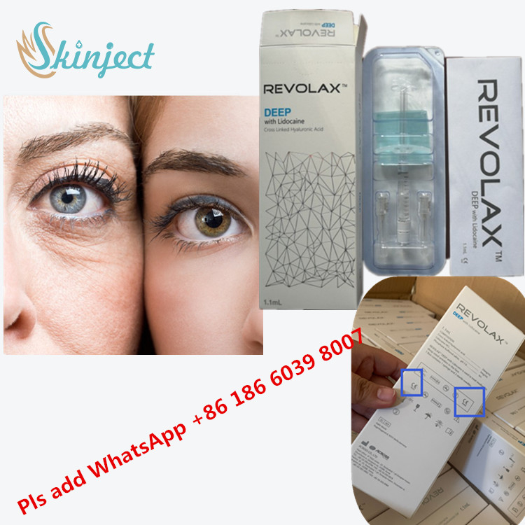 Cross Linked Dermal Filler Revolax Filler Cross Linking HA Kwas hialuronowy 24 mg/ml