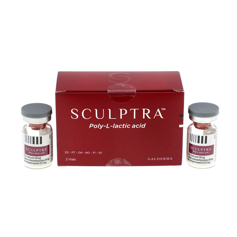 Red Sculptrure 2 fiolki Advanced Collagen- Stimulating Injectable for Facial Volume Restoration & Long- Lasting Skin Rejuvenation